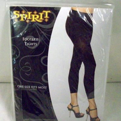 Footless Tights Black ONE SIZE SPIRIT